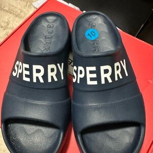 Sperry Windward Float Slide in Deep Blue